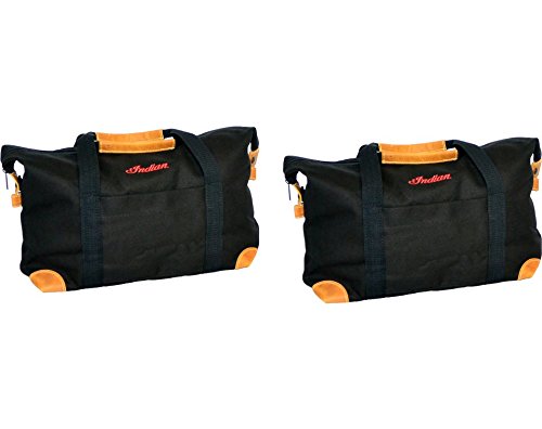 【中古】【未使用・未開封品】Indian Deluxe サドルバッグ トラベルバッグ ブラック 2880294