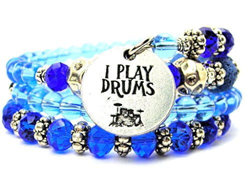 【中古】【未使用・未開封品】I Play Drumsマルチラップでサファイアブルー