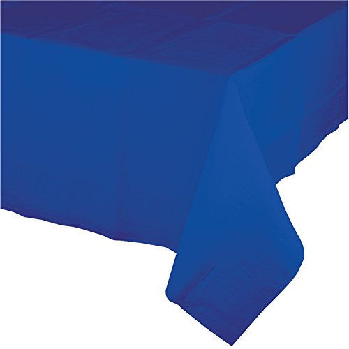 【中古】【未使用・未開封品】Creative Converting 723147 54 X 108 In. Cobalt Plastic Tablecover - Case of 12