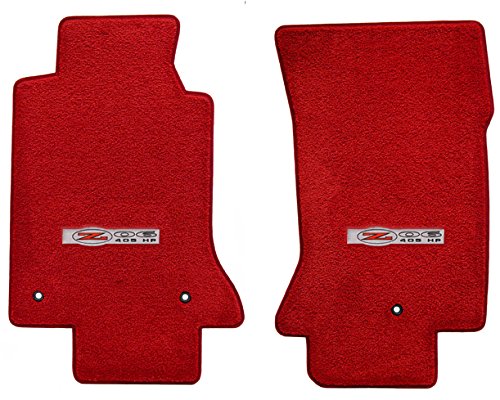 【中古】【未使用・未開封品】1997???2004?C5コルベットレッド床マット2???z06ロゴ