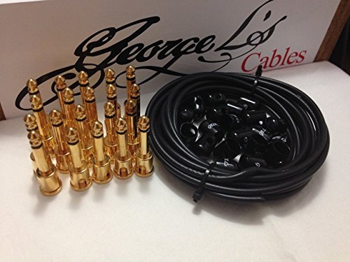 【中古】【未使用・未開封品】George L's 155 Pedalboard Effects Cable Kit XL .155 Black / GOLD - 20/20/20｜AJIMURA-SHOP