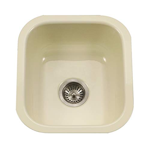 【中古】【未使用・未開封品】Houzer Porcelaシリーズ 磁器エナメルスチール アンダーマウントバー/プレップシンク PCB-1750 SL-p PCB-1750 BQ 1｜AJIMURA-SHOP