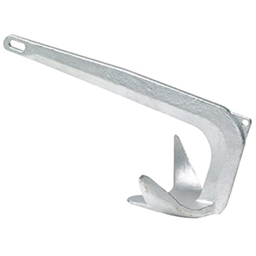 【中古】【未使用・未開封品】MarineNow 亜鉛メッキ ブルーススタイル アンカー (16ポンド 16ポンド)|AJIMURA-SHOP