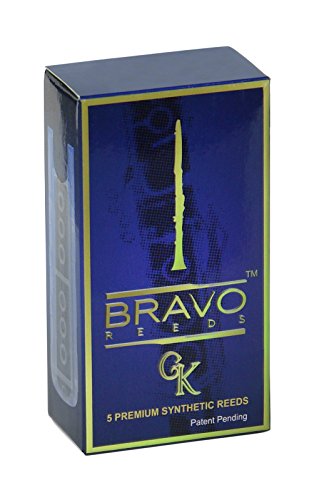 【中古】【未使用・未開封品】Bbクラリネット - 強度3.0(5箱入り)、モデルBR-C30用ブラボー合成リード
