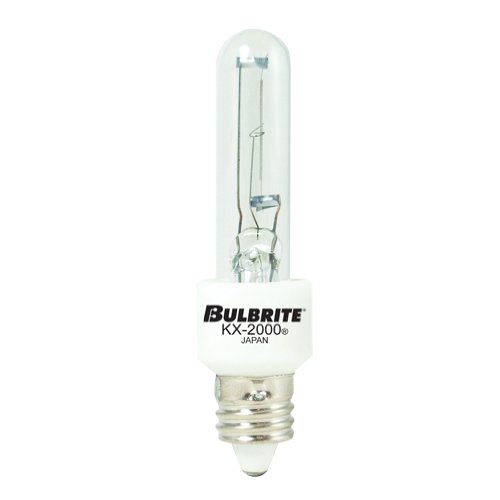 【中古】【未当て嵌める・未開封品】Bulbrite KX40CL/MC 40W T3 KX2000 せつ然たる E11 120V [6個風呂敷き包み]