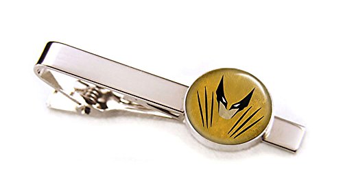 【中古】【未使用・未開封品】ウルヴァリン カフスボタン - X-men タイクリップ ウルヴァリン カフスボタン スーパーヒーローウェディングジュエリー グルームズマンギフト グ画像