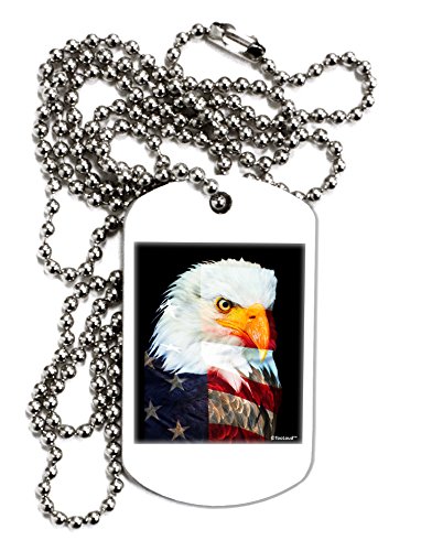 【中古】【未使用・未開封品】TooLoud Patriotic Bald Eagle???American Flag大人用犬タグチェーンネックレス｜AJIMURA-SHOP