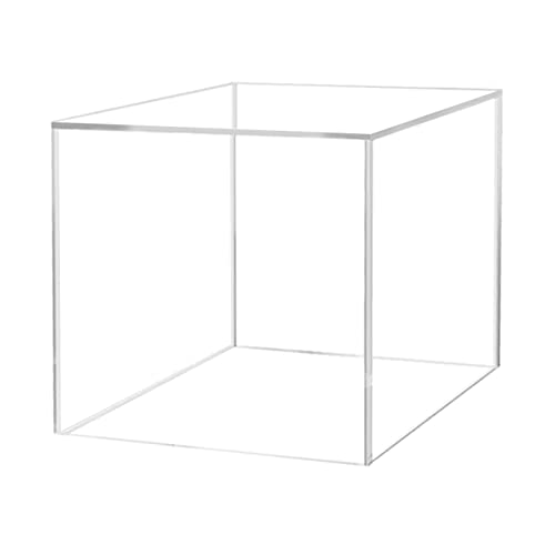 【中古】【未当て嵌める・未開封品】( Casepackの4?)アクリル繊維5?Sidedボックス席???8?\" x 8?\"" x 8?\"""