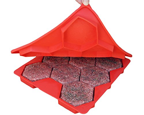 【中古】【未使用・未開封品】Shape+Store Burger Master 8 in 1 Innovative Burger Press and Freezer Container, 8-Patty, Red by Shape+Store｜AJIMURA-SHOP 15,961円