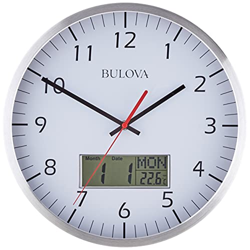 【中古】【未当て嵌める・未開封品】Bulova C4810 支配人飾りつけ時辰儀 しろがね色