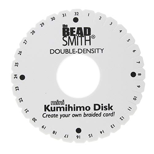 【中古】【未使用・未開封品】Thick(20mm)4.25in, Kumihimo Disk 35mm Hole - KD608 by Beadsmith