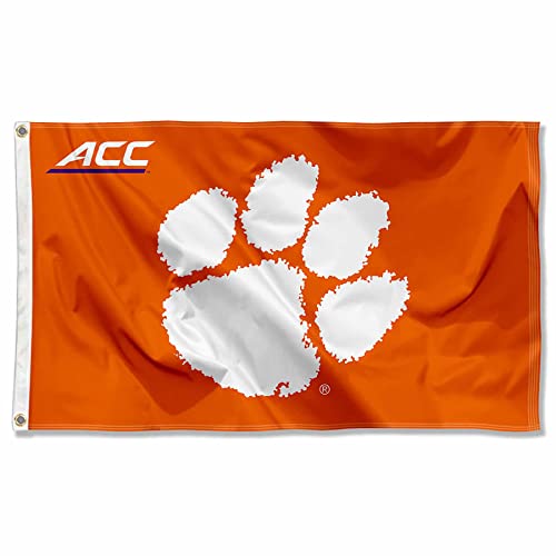【中古】【未使用・未開封品】Clemson University Tigers ACC 3?x 5フラグ