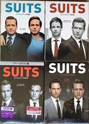 【中古】【未使用・未開封品】Suits : Complete Seasons 1- 4 Bundle Collection (15-Disc, DVD, 2015)