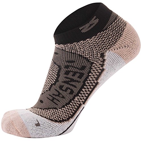 【中古】【未当て嵌める・未開封品】Zensah銅靴下???Best銅Running Sport Sock???座布団、好いたらしいな填まる???Great for運動競技、庭球、ゴルフ、籠球