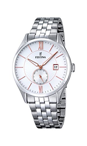 【中古】【未当て嵌める・未開封品】Festina古典派音楽f16871?/ 2メンズウオッチClassic \u0026 Simple