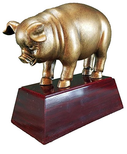 【中古】【未使用・未開封品】豚の彫刻トロフィー | BBQ