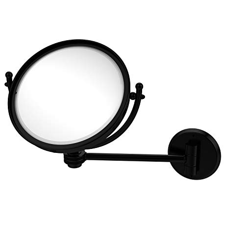 【中古】【未使用・未開封品】Allied Brass WM-5D/5X-BKM 8 Inch Wall Mounted 5X Magnification Make-Up Mirror, Matte Black|AJIMURA-SHOP