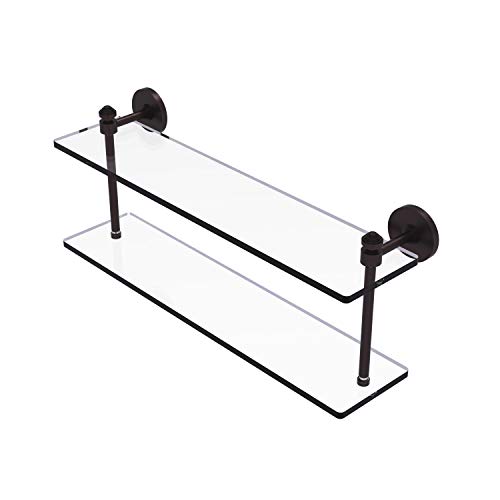 【中古】【未使用・未開封品】Southbeach Collection 22 Inch Two Tiered Glass Shelf - SB-2/22-ABZ