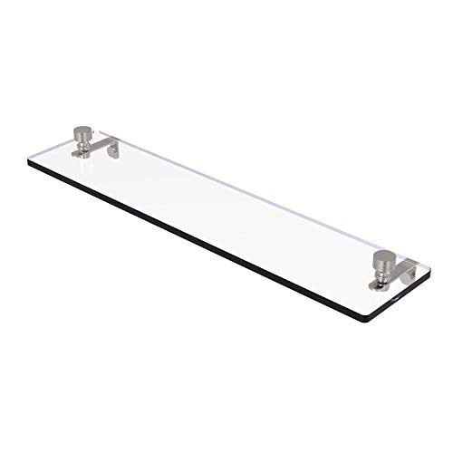 【中古】【未使用・未開封品】Allied Brass FT-1/22-SN Single Shelf, 22-Inch, Satin Nickel by Allied Precision Industries