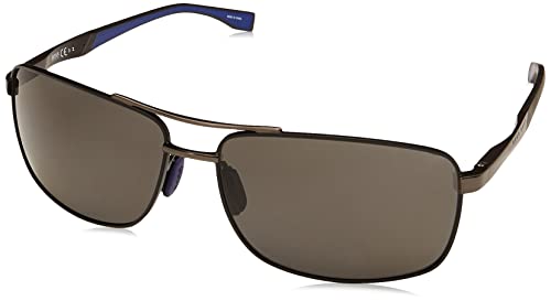 【中古】【未使用・未開封品】Hugo Boss メンズ B0697PS長方形サングラス黒Dark RutheniumCopper SP 63ミリメートル