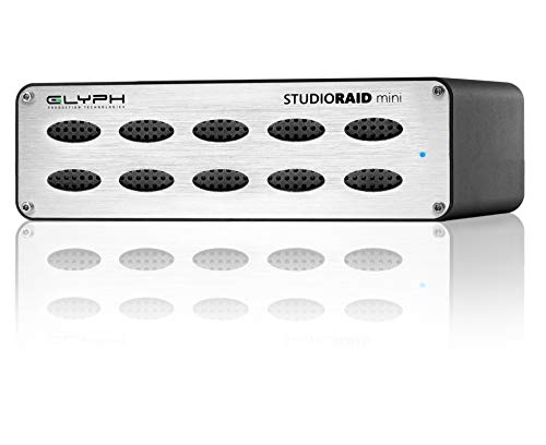 【中古】【未当て嵌める・未開封品】Glyph STUDIORAID ミニプロフェッショナルグレード 5400RPM HDD 外後ばらいRAID 8結核症 SRM8000B
