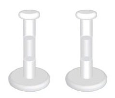 【中古】【未使用・未開封品】クリアプッシュトップピアスリテイナー 14g-16g クリア 3mm フラットトップバイオフレックスリテーナー 唇/耳/鼻用 (長さ/ゲージをお選びくださ