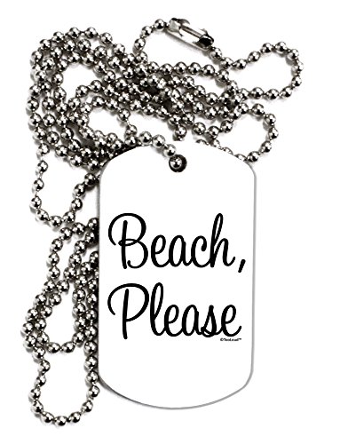 【中古】【未当てはめる・未開封品】TooLoud Beach Please成年者用犬タグチェーンネックレス