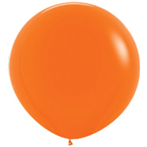 【中古】【未使用・未開封品】Allydrew 36インチ ラテックスバルーン (5個パック) オレンジ|AJIMURA-SHOP