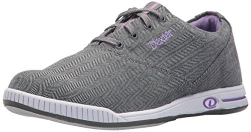 【中古】【未使用・未開封品】(7.5 US, Grey Twill) - Dexter Kerrie Bowling Shoes