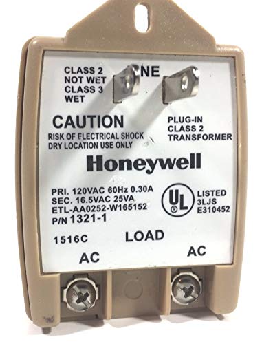 【中古】【未使用・未開封品】Honeywell Intrusion 1321-1 Transformer 16.5VAC 25VA