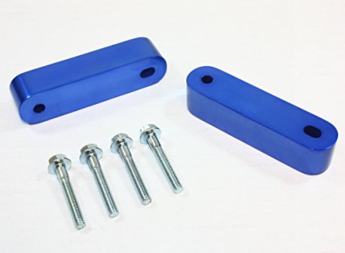 【中古】【未使用・未開封品】Cuztom Tuning JDM 陽極酸化ブルーアルミニウム エンジンスワップフード ベントライザー スペーサーキット - ペア|AJIMURA-SHOP