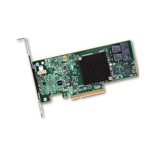 【中古】【未使用・未開封品】LSIロジックlsi00344?9300???8i SGL SAS 8port 12?GB / s pcie3.0?HBAコントローラカードブラウンボックス