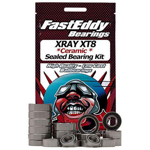 【中古】【未使用・未開封品】Xray xt8セラミックゴム密閉ボールベアリングキットfor RC Cars