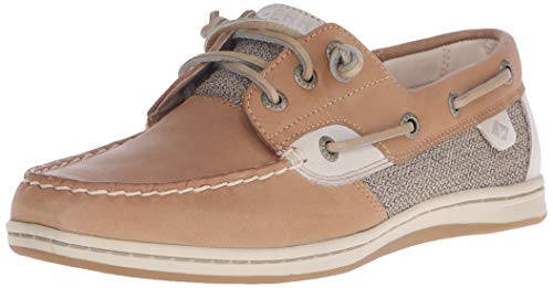 【中古】【未使用・未開封品】Sperry レディース ソングフィッシュ ボートシューズ、リネンオーツ、8.5｜AJIMURA-SHOP