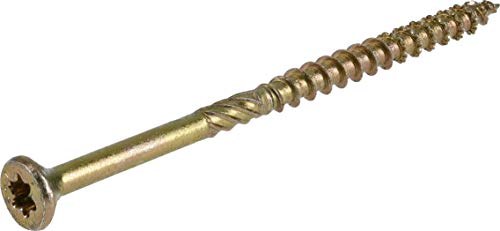 【中古】【未使用・未開封品】Wood Screws, Star, Zinc & Yellow Dichromate, 3-In. x #9, 1-Lb. -48584|AJIMURA-SHOP