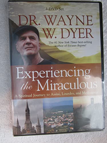 【中古】【未使用・未開封品】Experiencing The Miraculous with Dr Wayne Dyer 4 DVD Set