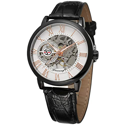 【中古】【未当て嵌める・未開封品】FORSININGメンズスケルトン機械類手関節watchfsg8099?m3b1