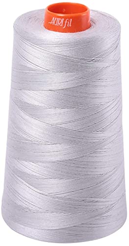 【中古】【未使用・未開封品】Aurifil 2615 - アルミニウム - Mako 50 Wt 100%コットン糸 6,452ヤードコーン|AJIMURA-SHOP