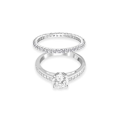 【中古】【未使用・未開封品】Swarovski スワロフスキー Attract クリスタル リング セット 指輪 [正規輸入品]｜AJIMURA-SHOP