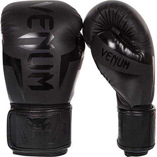 【中古】【未使用・未開封品】VENUM(ヴェヌム) ボクシンググローブ Elite(エリート) (マットブラック) (14oz)|AJIMURA-SHOP