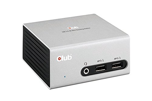 【中古】【未当て嵌める・未開封品】Club3D 4K Docking Station for Laptops - HDMI and DVI - USB 3.0 (CSV-3104D) by CLUB3D