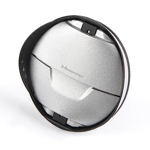 【中古】【未使用・未開封品】Hoocap DSLR 40mm f40 CNC アルミニウムレンズキャップ フードシェード 2in1 フィルターねじネジ クイックオープンクローズ
