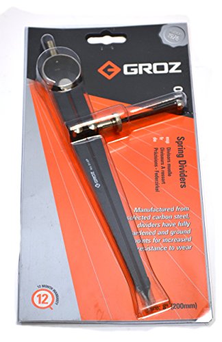 【中古】【未使用・未開封品】GROZ 8-inch Spring Divider | Premium Grade | Solid Nut (01483)