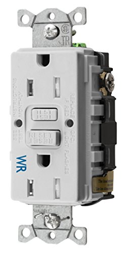 【中古】【未当て嵌める・未開封品】Bryant Electric 15アンペア 125V 商用/住みか用自分自身取り調べる耐候性デュプレックスGFCIレセプタクル GFTWRST15W 1