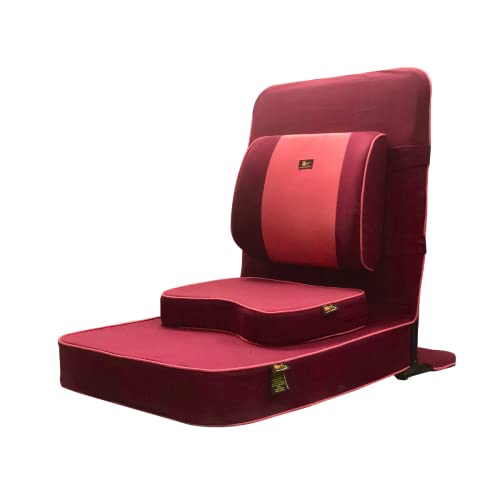 【中古】【未使用・未開封品】Friends of Meditation 特大 リラックス 仏陀 瞑想 ヨガチェア 背もたれサポートと瞑想ブロック付き Pack of 1