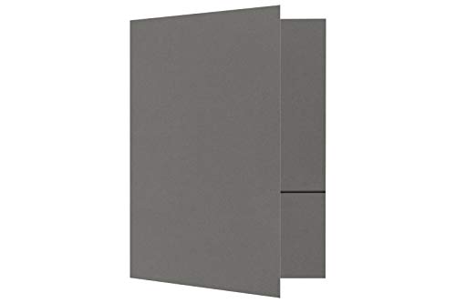 【中古】【未当て嵌める・未開封品】9 x 12 Presentation Folders - Smoke (50 Qty) | Perfect for Tax Season, Brochures, Sales Materials and so much More!| LUX-PF-22-50 パソコン・周辺機器-その他