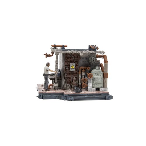 【中古】【未使用・未開封品】マクファーレントイズ ウォーキングデッド ビルディングセット ボイラールーム [並行輸入品]