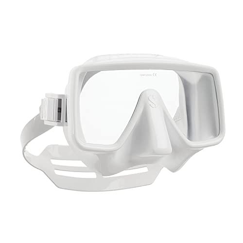 【中古】【未当て嵌める・未開封品】ScubaPro Frameless Dive Mask (White) 141［並行輸入］ ダイビング・シュノーケリング-マリンスポーツ-スポーツ・アウトドア