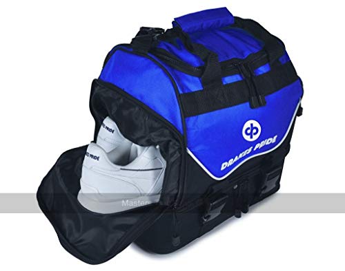 【中古】【未使用・未開封品】Drakes Pride Pro Midi Bowls Bag - Royal Blue and Black