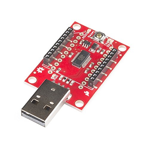 【中古】【未使用・未開封品】Sparkfun XBee エクスプローラードングル - レッド